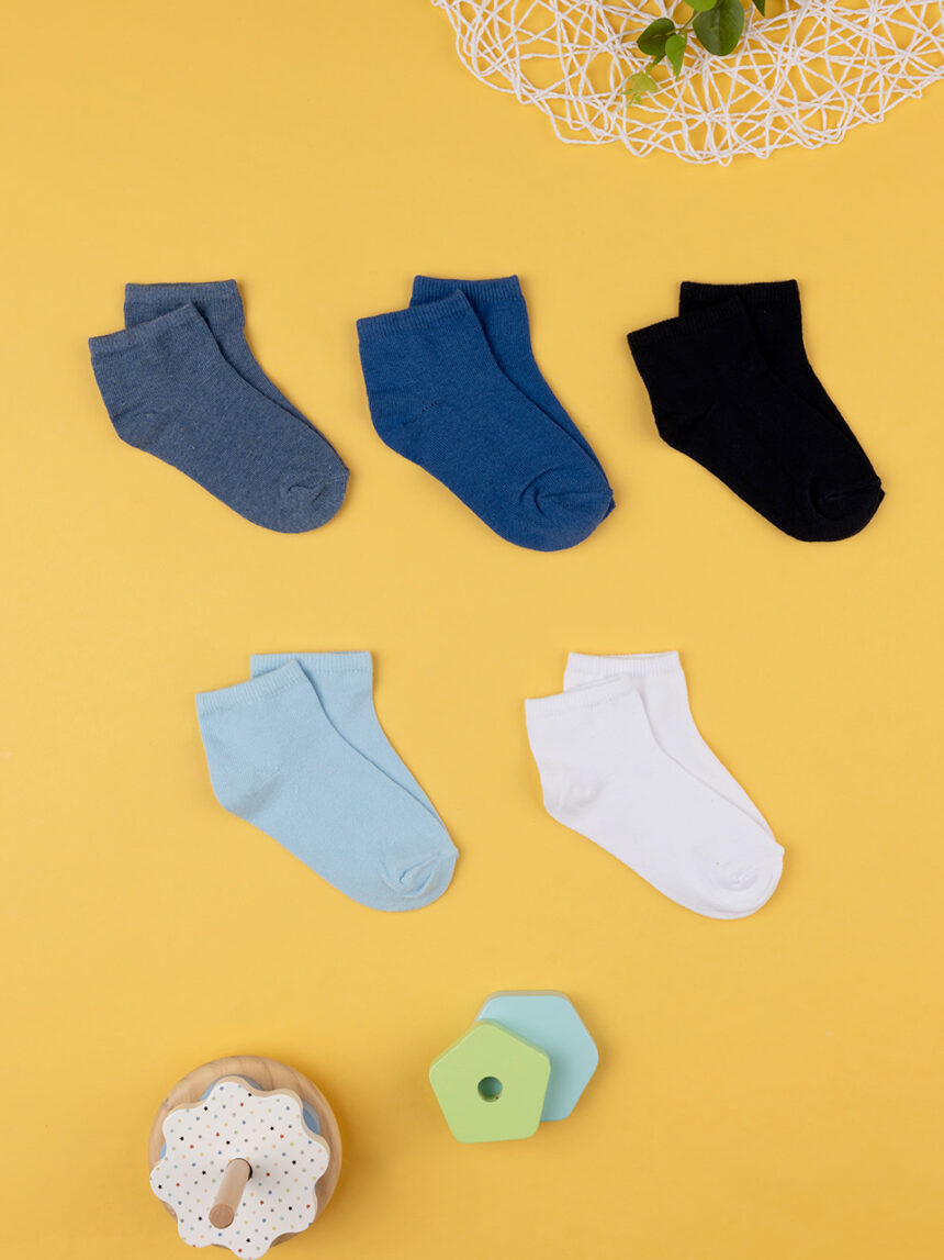 Paquete de 5 pares de calcetines para niños - Prénatal