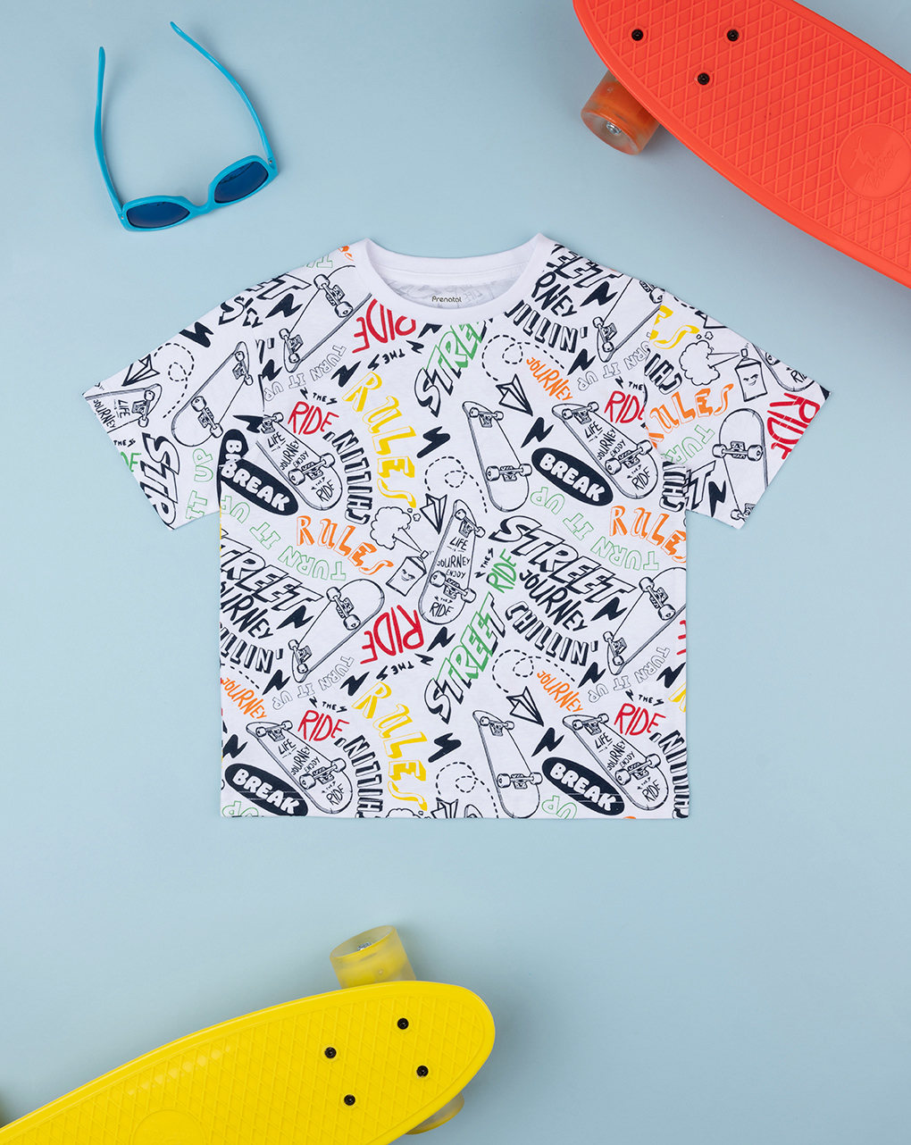 Camiseta de calle de manga corta para niño - Prénatal