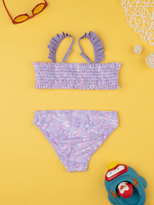 Bikini lila para bebé niña mini me - Prénatal
