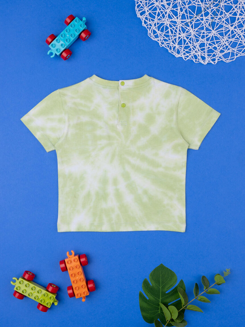 Camiseta niño tie-dye con estampado - Prénatal