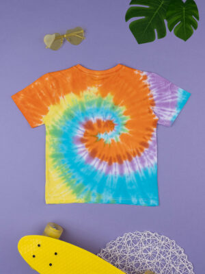 Camiseta de manga corta tie-dye para niño - Prénatal
