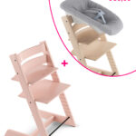 Stokke® Tripp trapp serene pink + newborn set a un precio especial