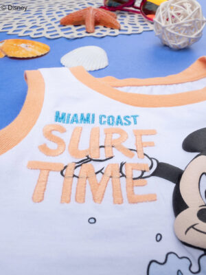 Camiseta de tirantes mickey mouse surf para bebé - Prénatal