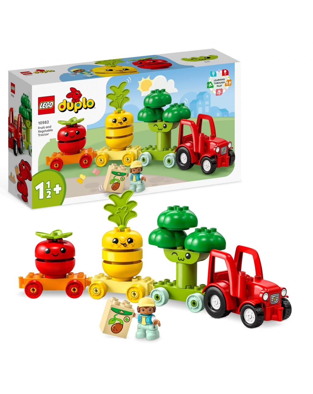 El tractor de fruta y verdura - lego duplo - DUPLO