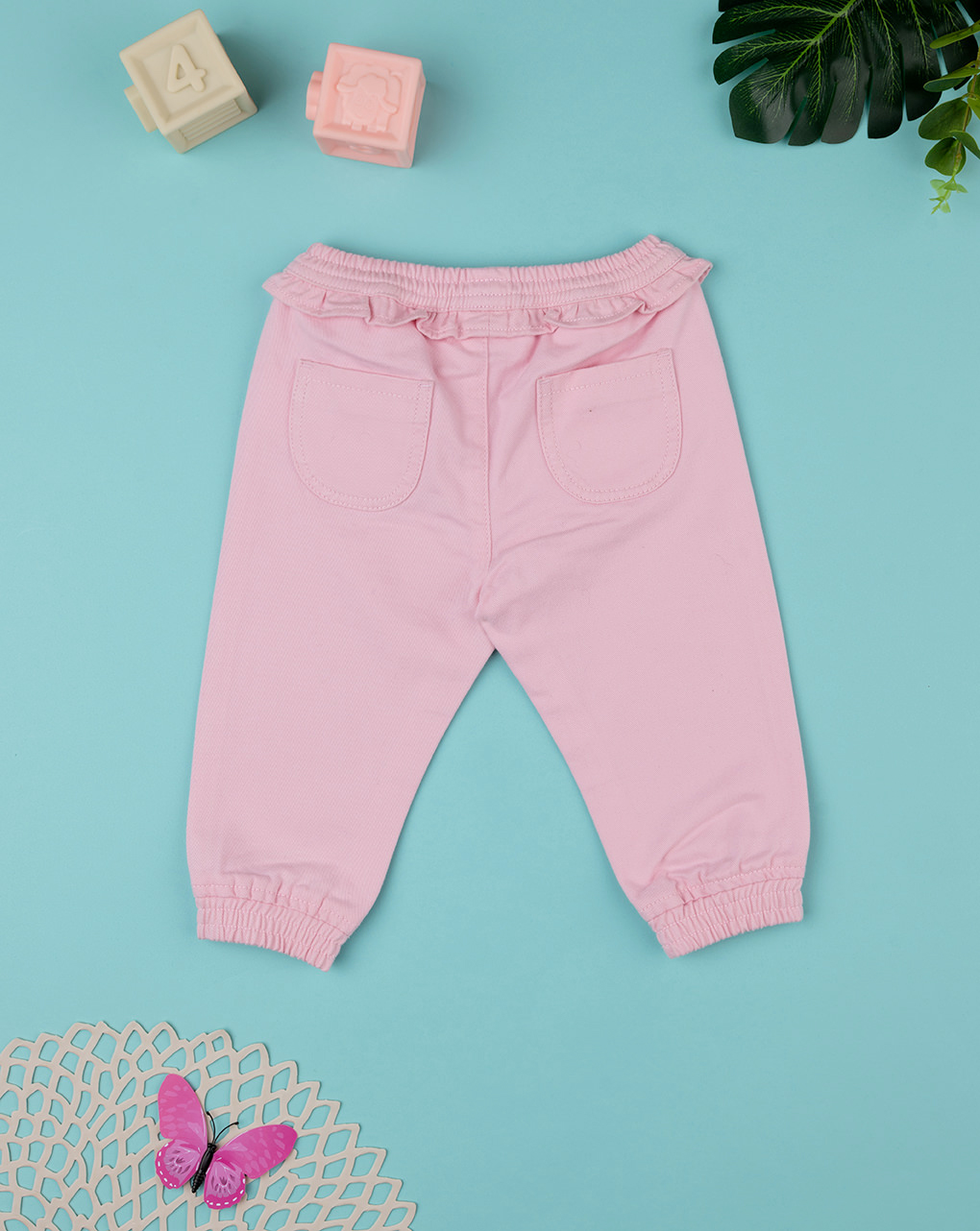 Pantalón baggy niña rosa - Prénatal