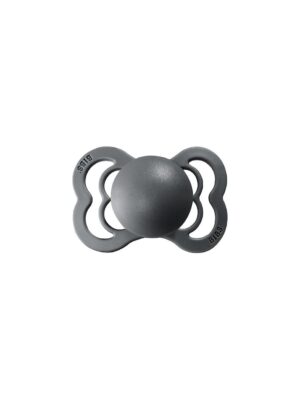 Pack 2 chupetes supreme tetina simétrica látex 6-18m iron/babyblue - bibs - BIBS