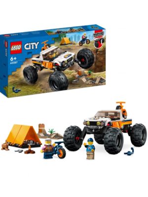 Set aventuras todoterreno 4x4 - lego city - LEGO