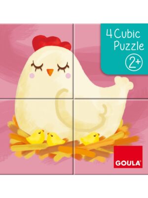 6 puzzle cubos - goula - Goula