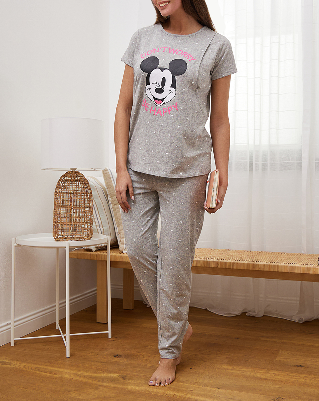 Pijama de lactancia mikey mouse - Prénatal