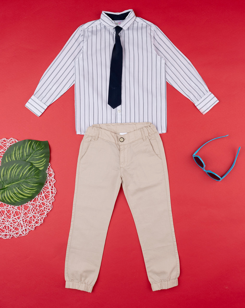 Conjunto de ceremonia infantil con corbata - Prénatal
