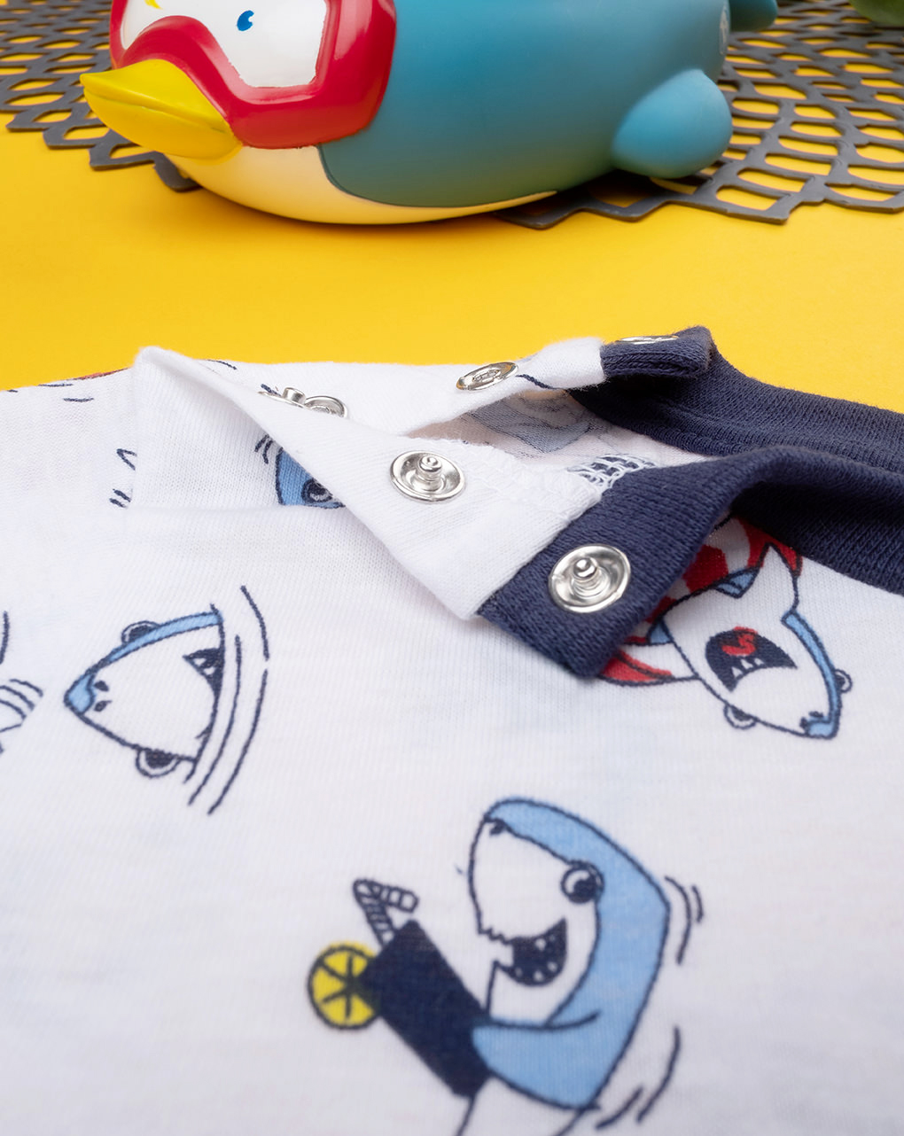 Pijama corto de dos piezas 'shark' para niño - Prénatal