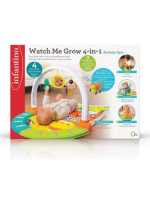 Gimnasio 4 en 1 watch me grow - infantino - INFANTINO