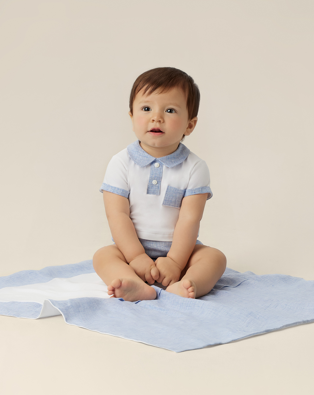 Peleles para bebé de lino y algodón sostenibles - Prénatal