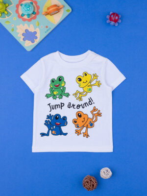 Camiseta infantil de media manga "frogs - Prénatal