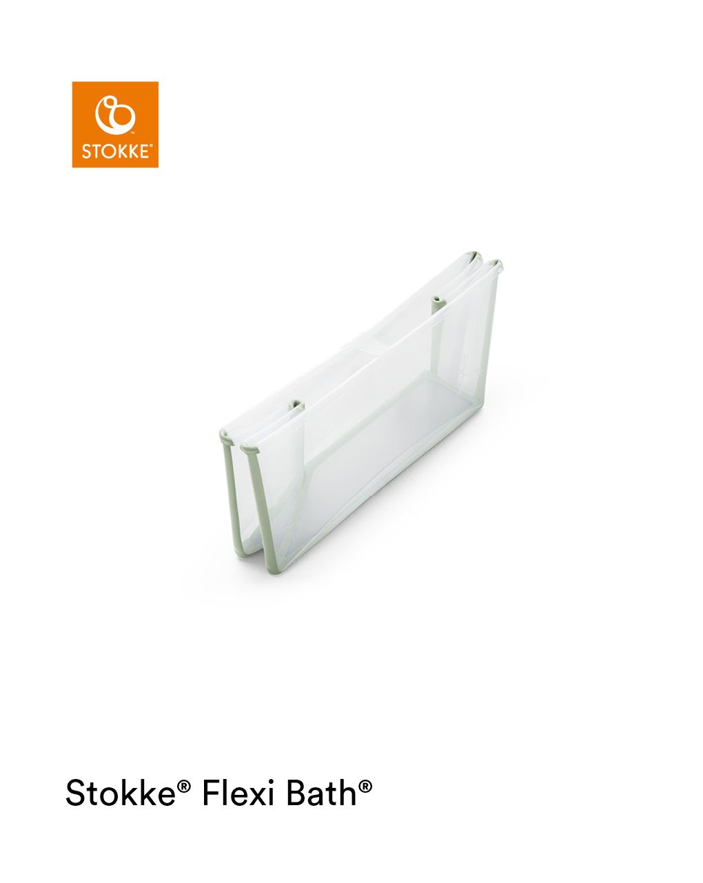 Flexi bath® transparent green - stokke - Stokke