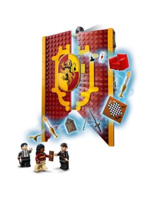 Estandarte de la casa gryffindor - lego harry potter - LEGO