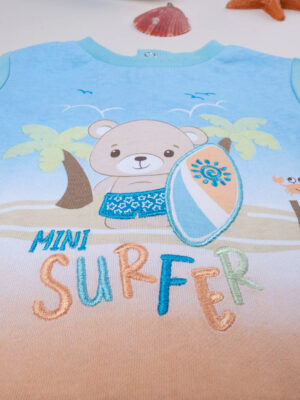 Conjunto 'surf' de jersey corto + short para bebé - Prénatal