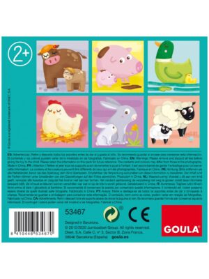 6 puzzle cubos - goula - Goula