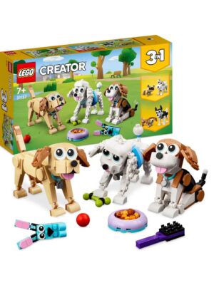 Set 3 en 1 perritos adorables - lego creator - LEGO