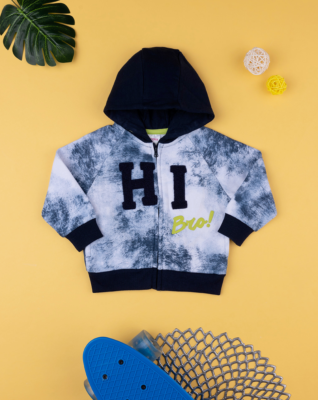 Sudadera con capucha tie-dye para niño - Prénatal