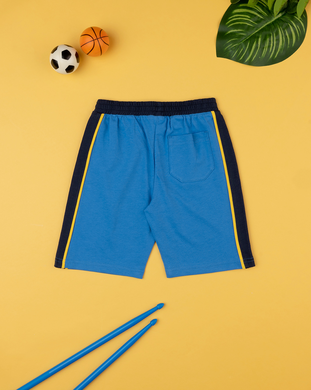 Pantalones cortos bambino french terry azzurro - Prénatal