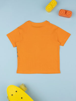 Camiseta manga corta niño naranja - Prénatal