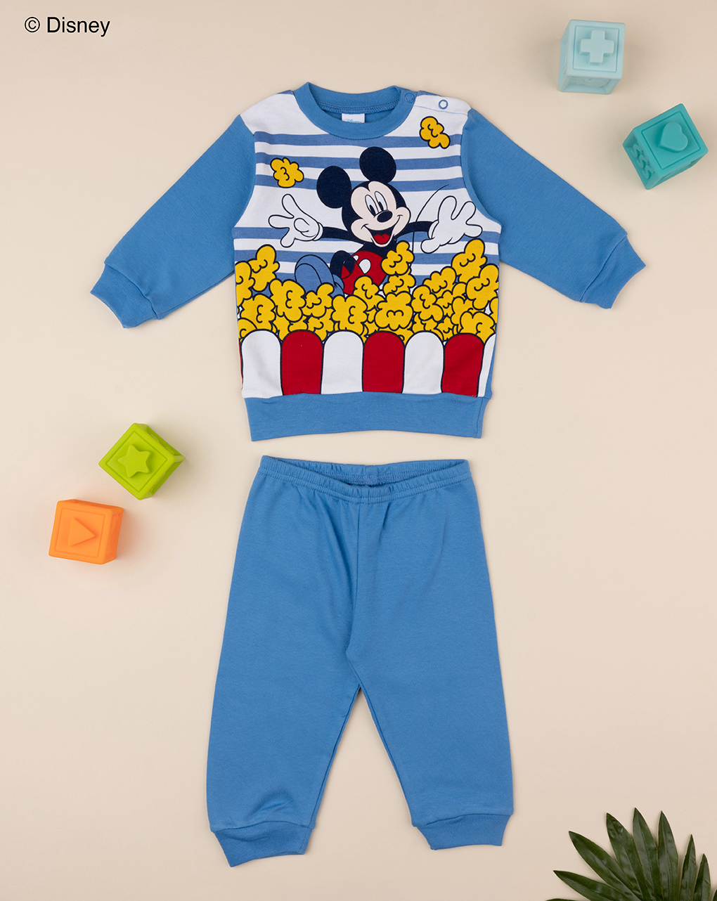 Pijama de dos piezas disney mickey mouse para niño - Prénatal