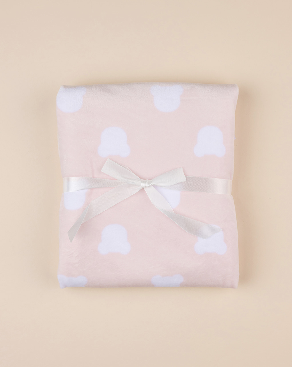 Manta de cuna de vellón rosa para bebé niña - Prénatal