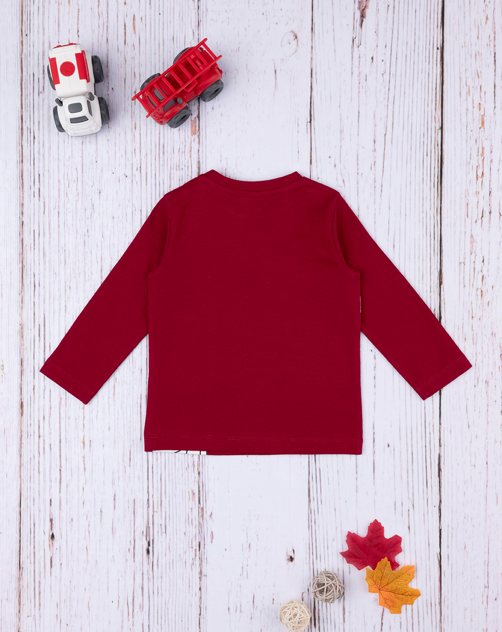 Camiseta niño burdeos - Prénatal