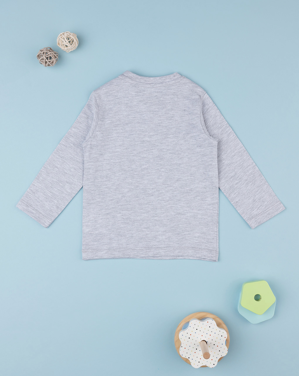 Camiseta infantil "teddy" gris - Prénatal