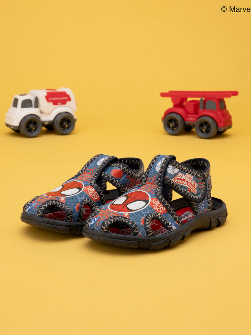 Sandalia de lona para niños spiderman - SILVERLIT