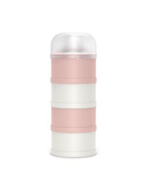 Dispensador de leche en polvo bonhomia rosa. 4 compartimentos – suavinex - Suavinex