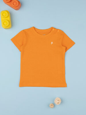 Maillot naranja de media manga para niño - Prénatal