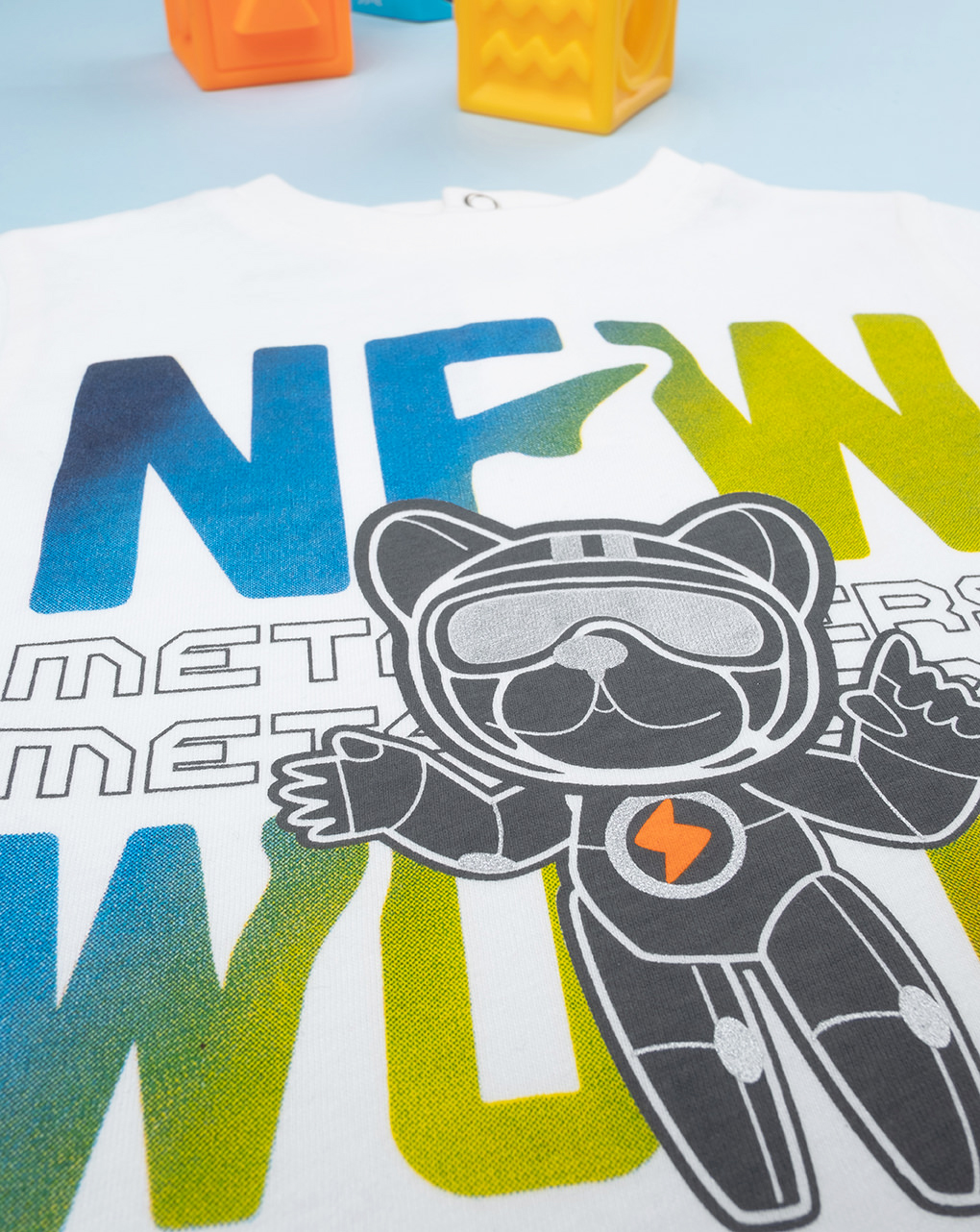 Camiseta niño estampada "nuevo mundo" - Prénatal