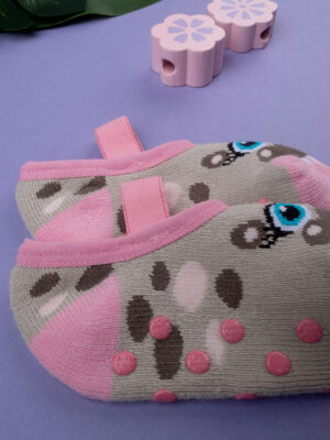 Zapatillas de ballet de niña con goma e hipopótamo - Prénatal