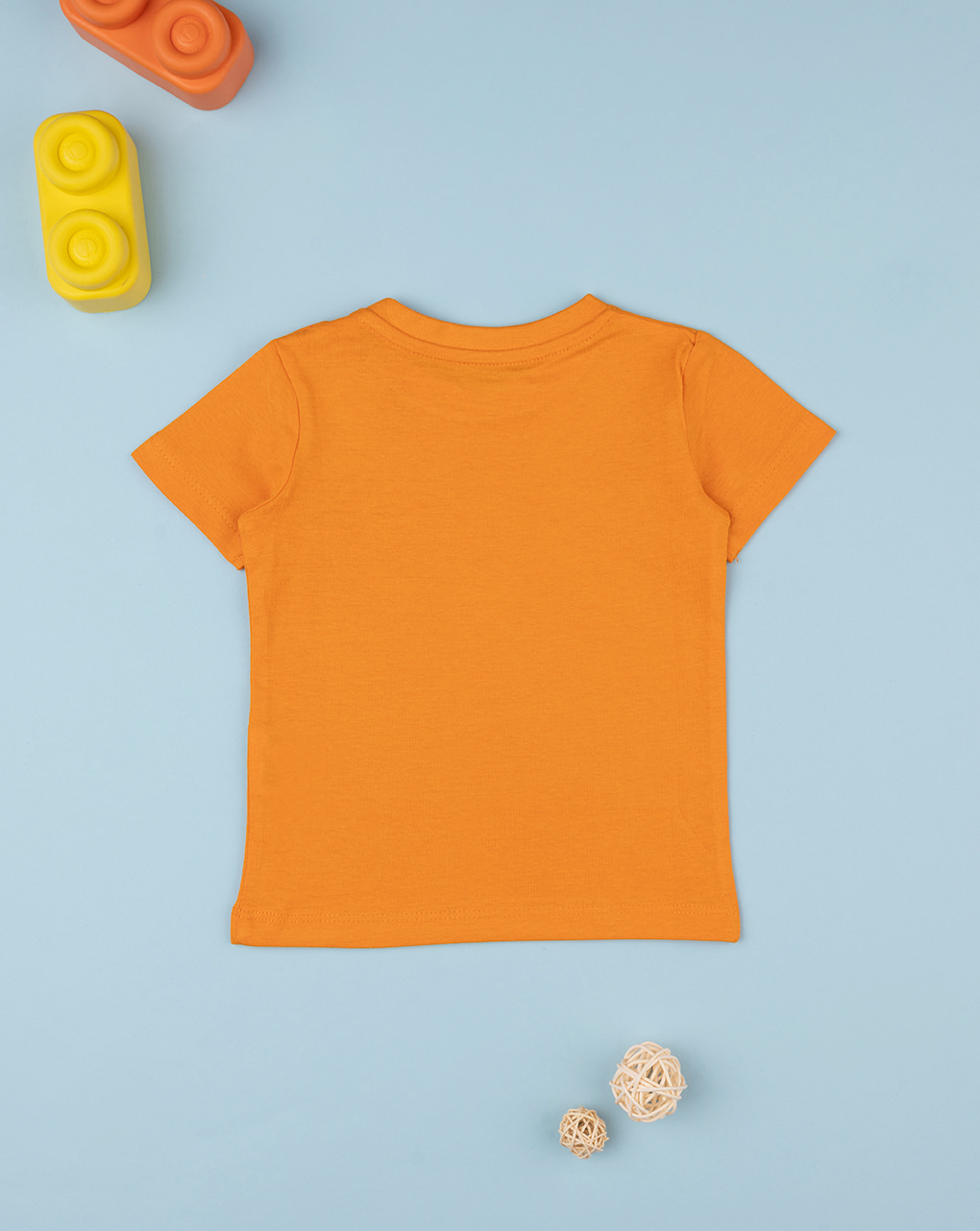 Maillot naranja de media manga para niño - Prénatal