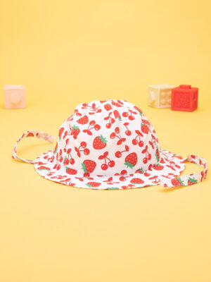 Sombrero de verano "fresas" para niña - Prénatal