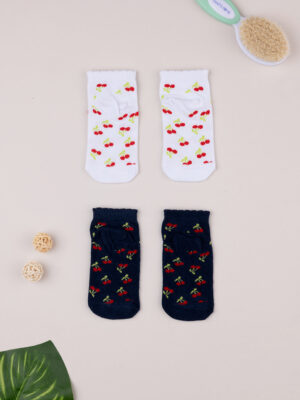 Lote 2 calcetines cortos niña frutta - Prénatal