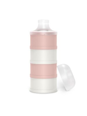 Dispensador de leche en polvo bonhomia rosa. 4 compartimentos – suavinex - Suavinex