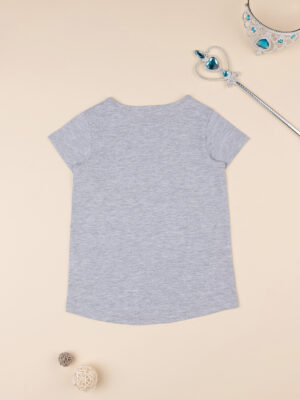 Camiseta gris de manga corta niña - Prénatal
