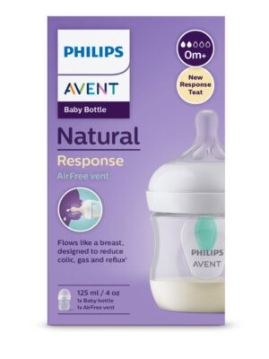 Biberon natural response airfree 125ml (0m+) - philips avent - Philips Avent