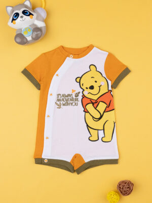 Pelele corto para bebé de winnie the pooh - Prénatal