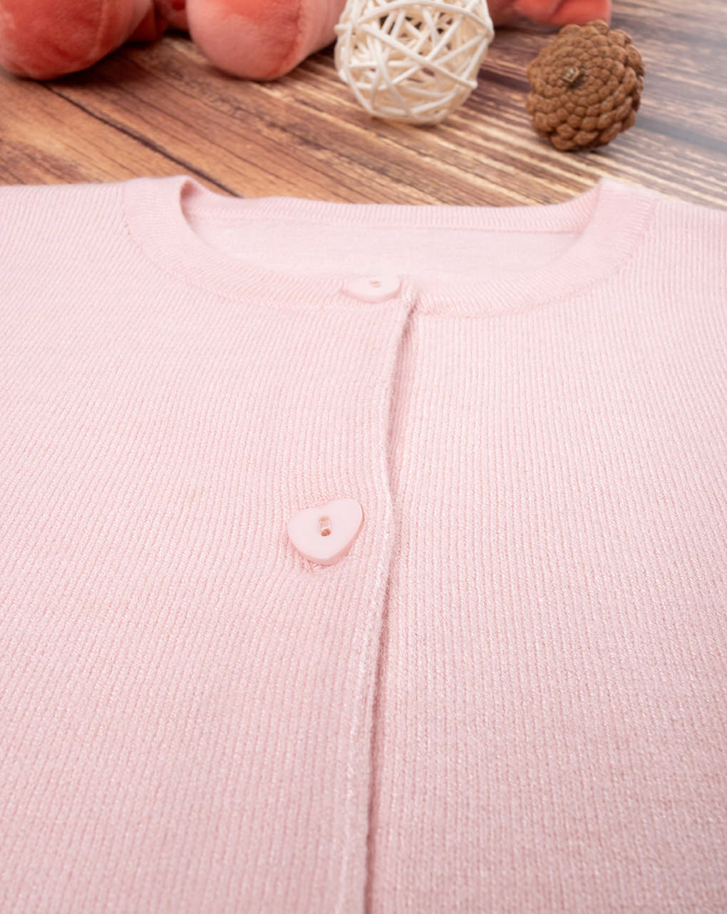 Cardigan tricot niña rosa - Prénatal