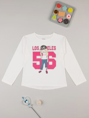 Camiseta niña "los angeles 56" - Prénatal