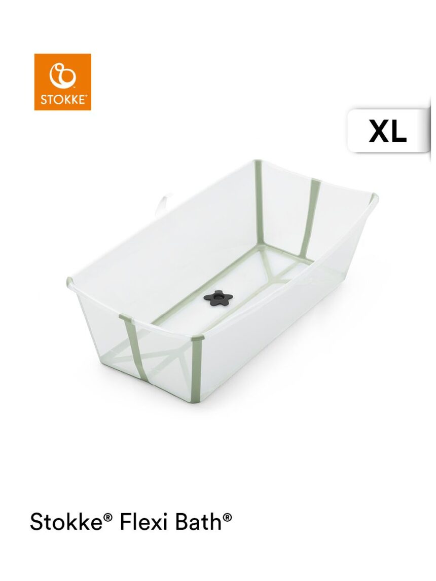 Stokke® flexi bath® x-large verde transparente - Stokke