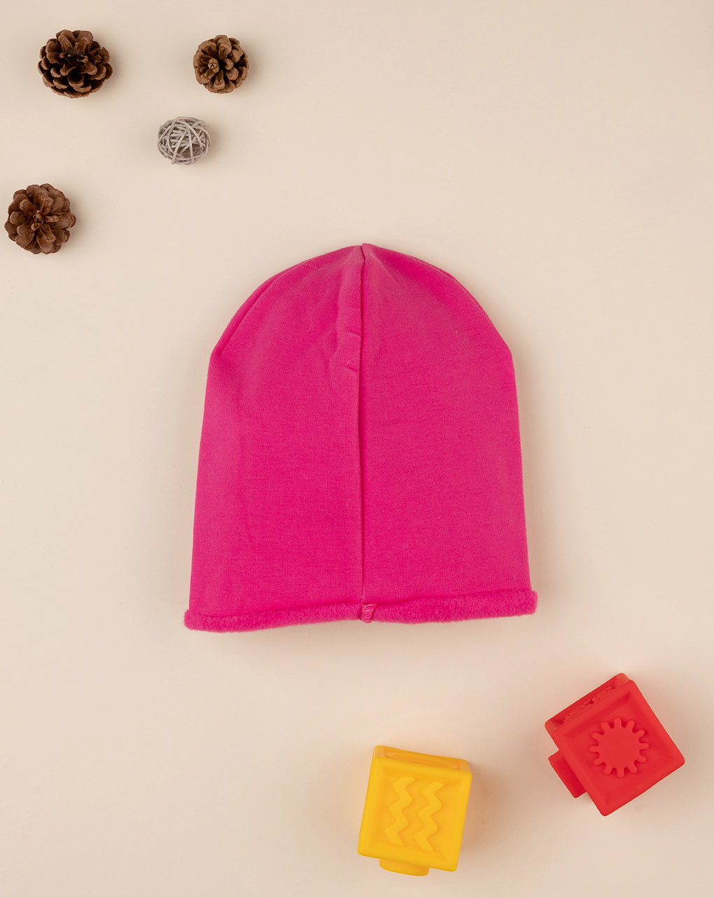 Gorra rosa "corazón" de niña - Prénatal