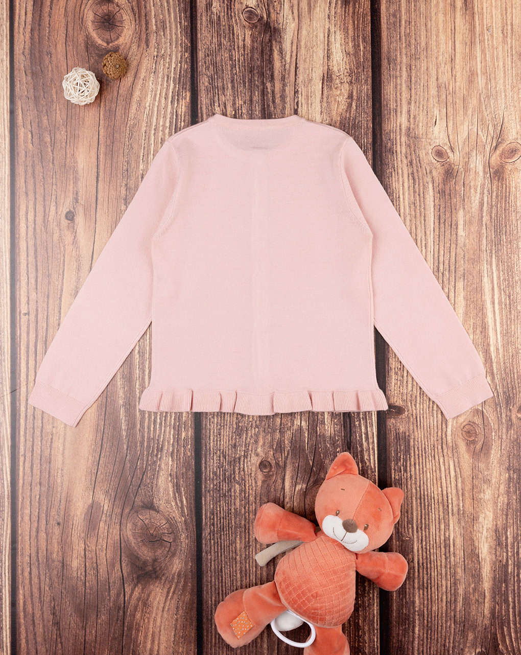 Cardigan tricot niña rosa - Prénatal