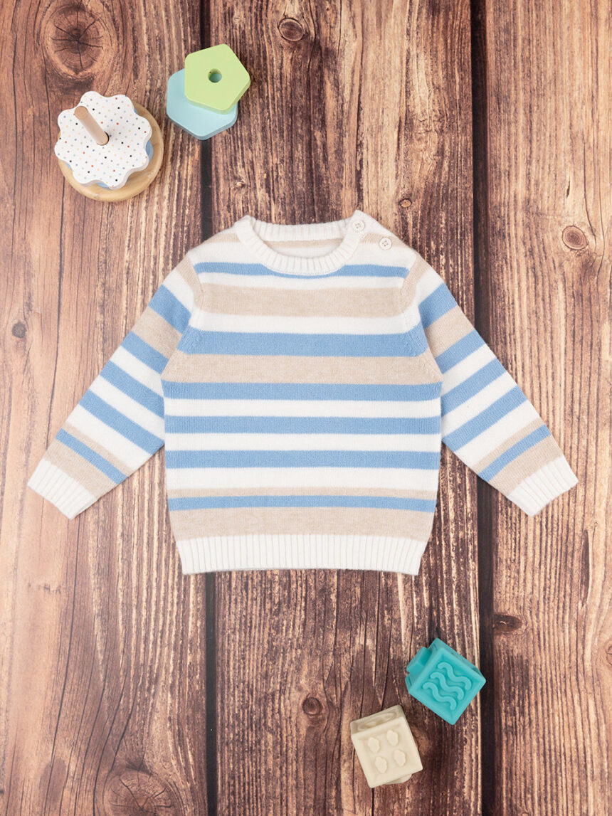 Jersey tricot rayas niño - Prénatal