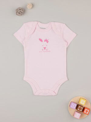 Body rosa de bebé niña - Prénatal
