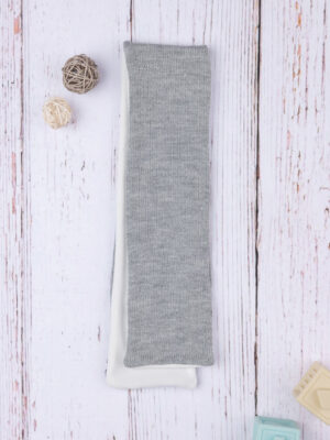 Bufanda bebé tricot gris - Prénatal